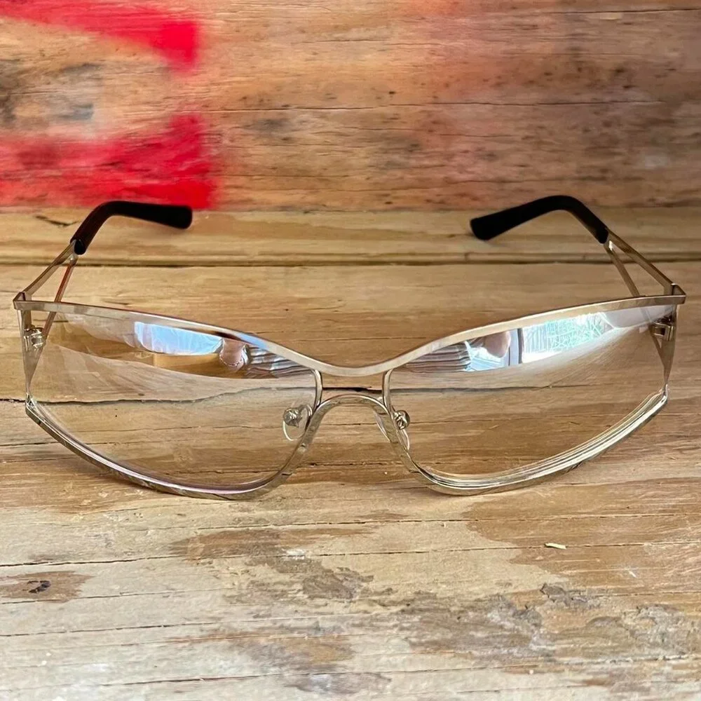 classy chrome trim sunglasses